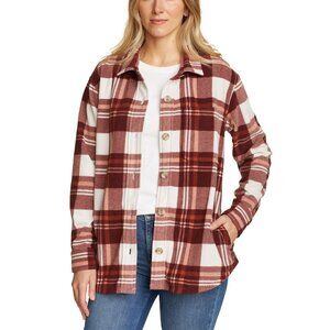 Eddie Bauer Ladies'‎ Microfleece Button-Up Shirt